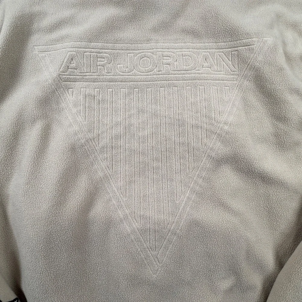 Jordan Fleece Hoodie Mens Small Beige Tan Air Jordan Pullover Sweatshirt